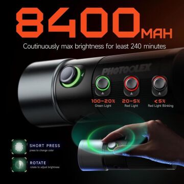PHOTOOLEX 10W Video Spot Işığı - 10W4C