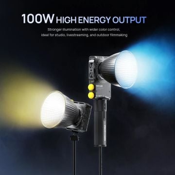 PHOTOOLEX Q100C 100W RGB COB LED Işık - Q100C-RGBCOB