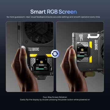 PHOTOOLEX Q100C 100W RGB COB LED Işık - Q100C-RGBCOB