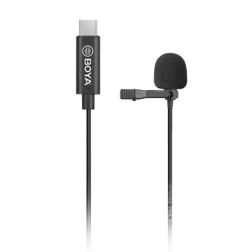 Boya BY-M3 Type-c Telefon Yaka Mikrofonu