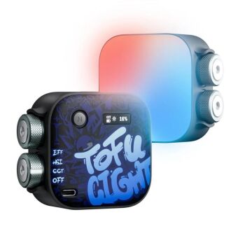 PHOTOOLEX Black Samurai TOFU RGB LED Video Işığı - TOFU-BS