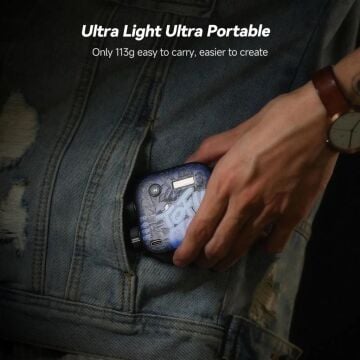 PHOTOOLEX Black Samurai TOFU RGB LED Video Işığı - TOFU-BS