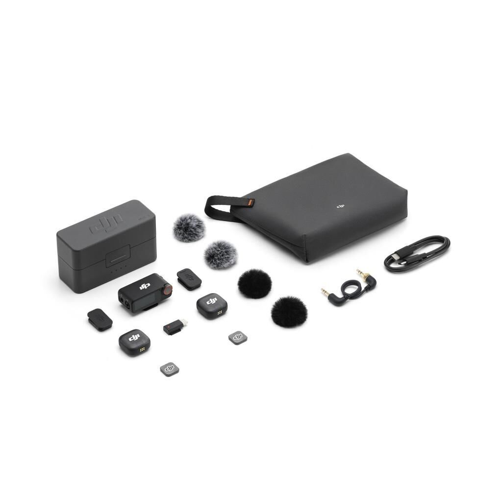 DJI Mic 3 (2 TX + 1 RX + Charging Case)