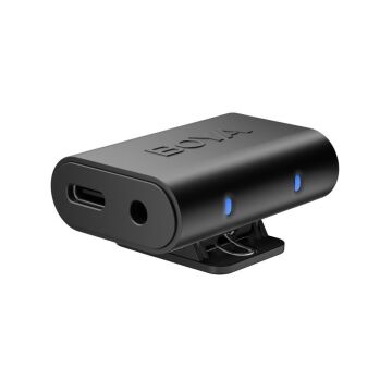 BOYA Magic Kablosuz Mikrofon için 3.5mm TRS Kamera Alıcısı