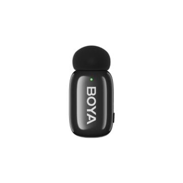 BOYA Mini 2 AI Kablosuz Yaka Mikrofonu Type-C Mat Siyah - SKU02
