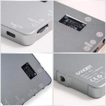 Sanger PRO-S21 v2 RGB LED Video Işığı