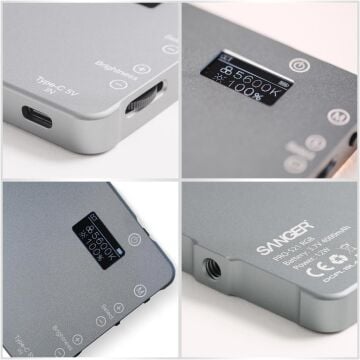 Sanger PRO-S21 v2 RGB LED Video Işığı