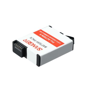 Sanger Osmo Action 3/4/5 Uyumlu Batarya