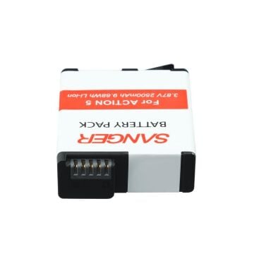Sanger Osmo Action 3/4/5 Uyumlu Batarya