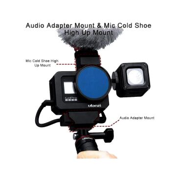 Ulanzi G8-5 Gopro Hero 8 Vlog Case Metal Çerçeve